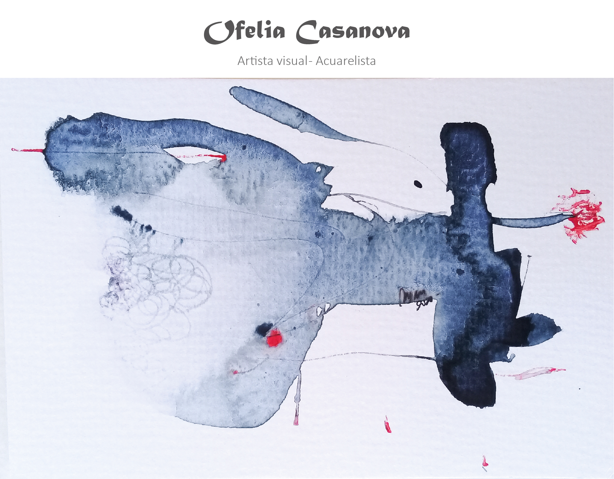 Ofelia Casanova Artista visual - Acuarelista